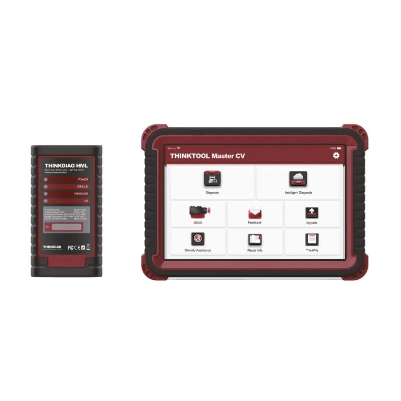 Автосканер Thinkcar Thinktool Master CV (грузовые/спецтехника, все системы, 13 сервисных функций, кодирование, тесты, программирование)