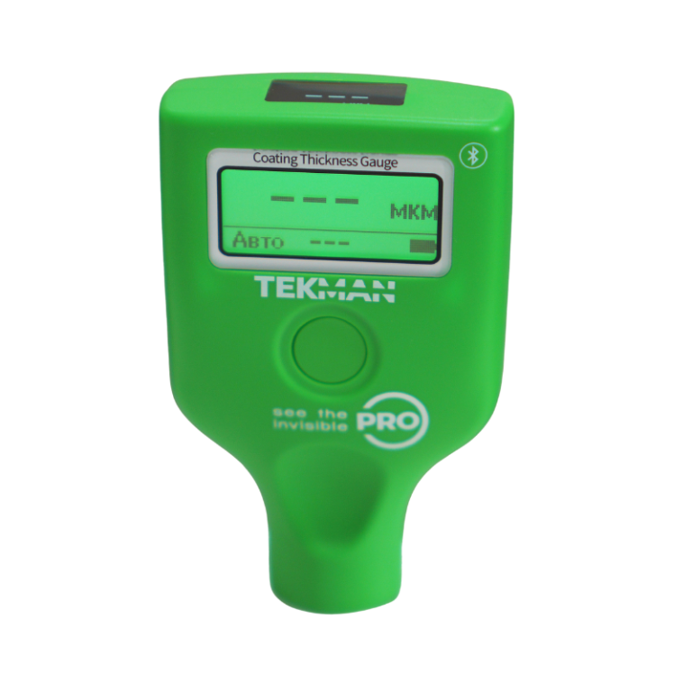 Толщиномер Tekman Pro с Bluetooth, до 3500 мкм, Fe/Al режим, OLED + LCD. Лучший в своем сегменте. Доступная цена. Hartmann Kazakhstan - доставка и гарантия.