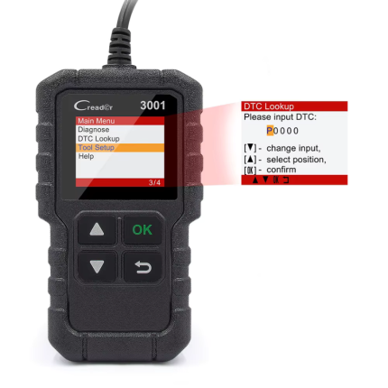 Портативный автосканер Launch Creader CR3001 купить с бесплатной доставкой