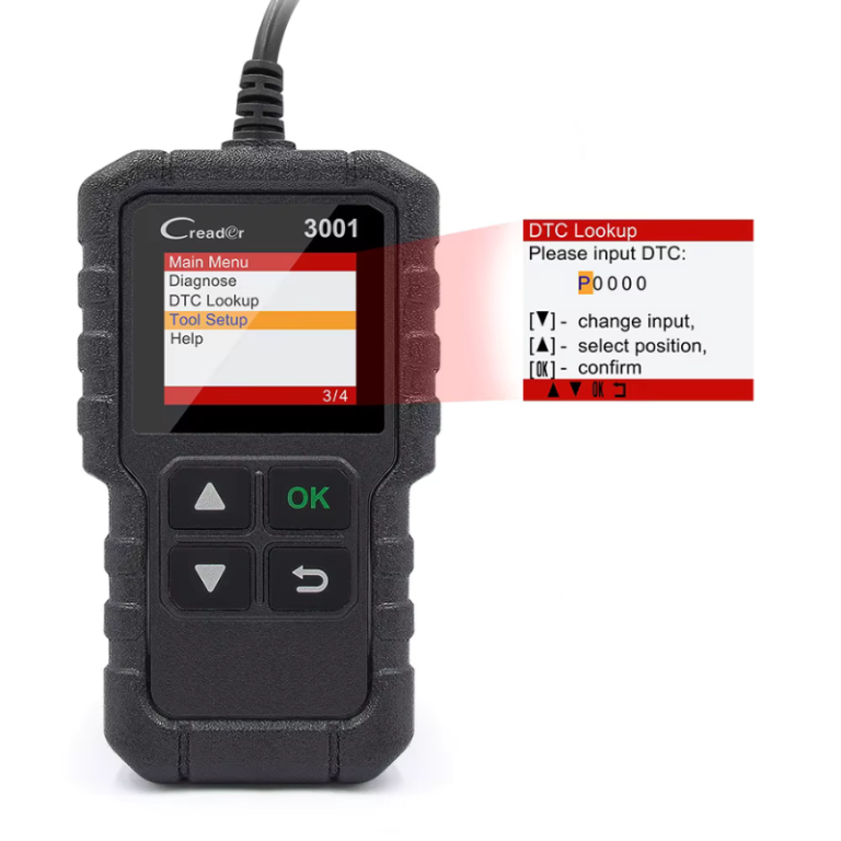 Портативный автосканер Launch Creader CR3001 купить с бесплатной доставкой