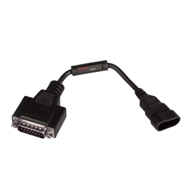 Без названия (800 x 800 пикс.) Разъём Launch OBDII Fiat 3 pin