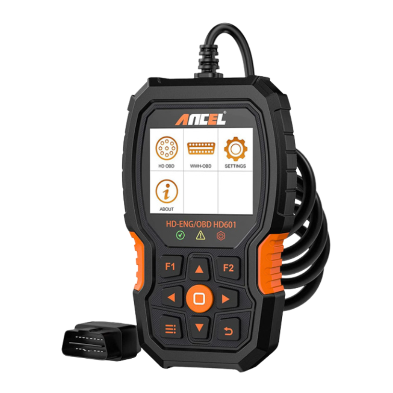 Ancel HD601 - мультимарочный автосканер для грузовых автомобилей купить в Казахстане