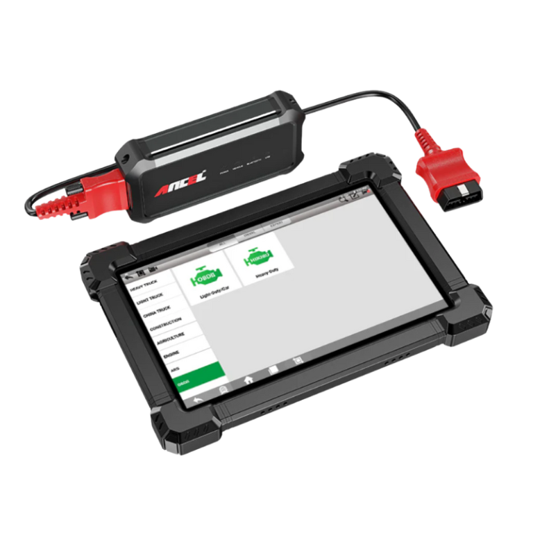 Ancel X7 HD - мультимарочный автосканер для грузовых автомобилей и спецтехники купить в Казахстане