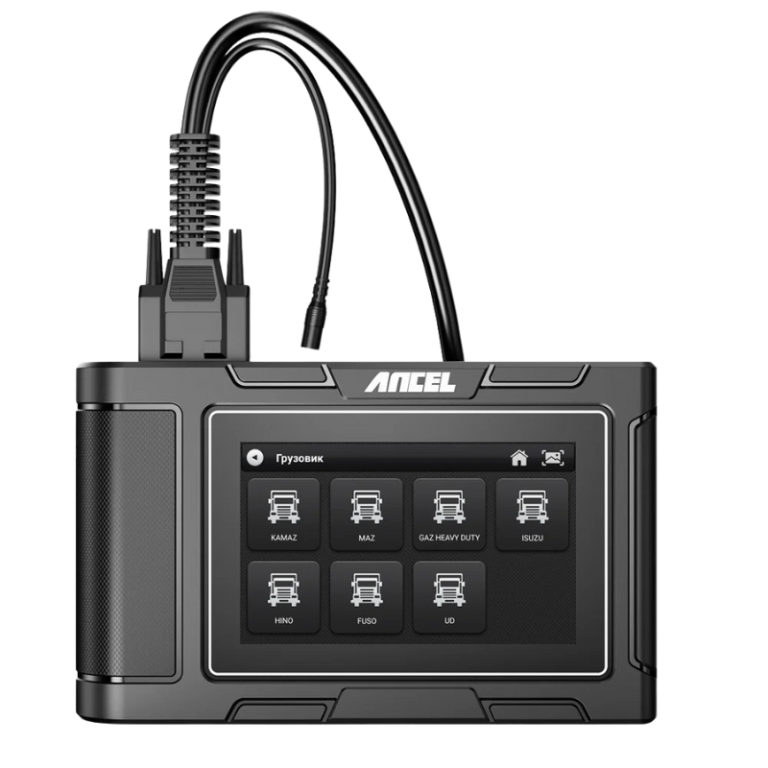 Ancel HD3700 - мультимарочный автосканер для российских и азиатских грузовиков купить в Казахстане