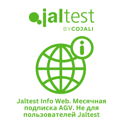 Jaltest Info Web. Месячная подписка AGV. Не для пользователей Jaltest