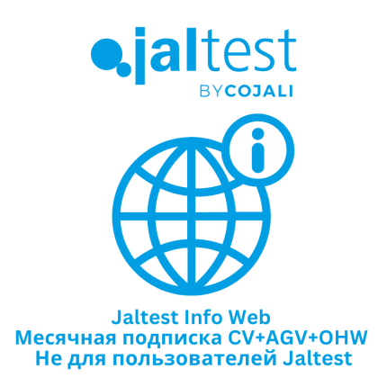 Jaltest Info Web. Месячная подписка CV+AGV+OHW. Не для пользователей Jaltest