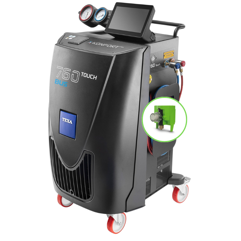 Без названия (800 x 800 пикс.) Установка для заправки автокондиционеров TEXA Konfort 760 BUS TOUCH RID for R134a