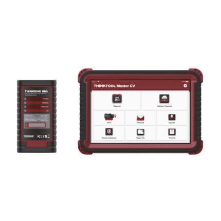 Автосканер Thinkcar Thinktool Master CV (грузовые/спецтехника, все системы, 13 сервисных функций, кодирование, тесты, программирование)